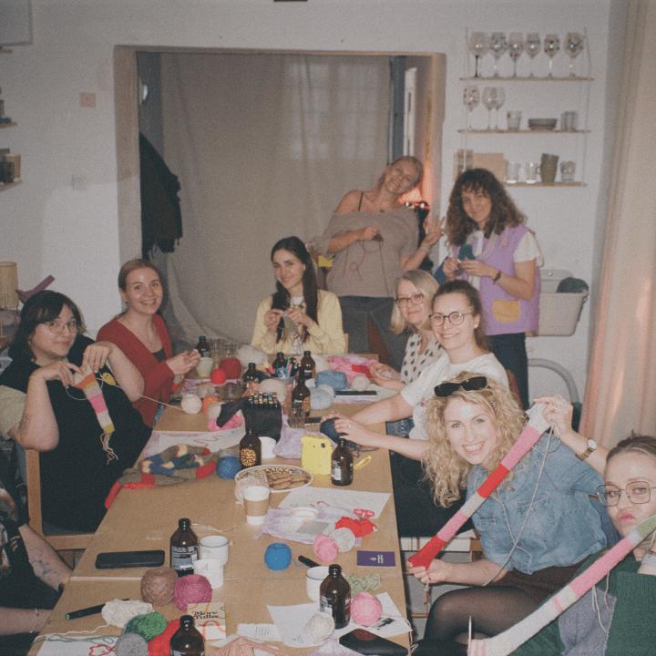 Noodle scarf workshop