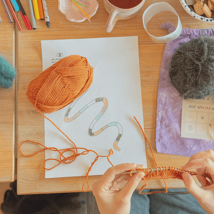 Noodle scarf workshop